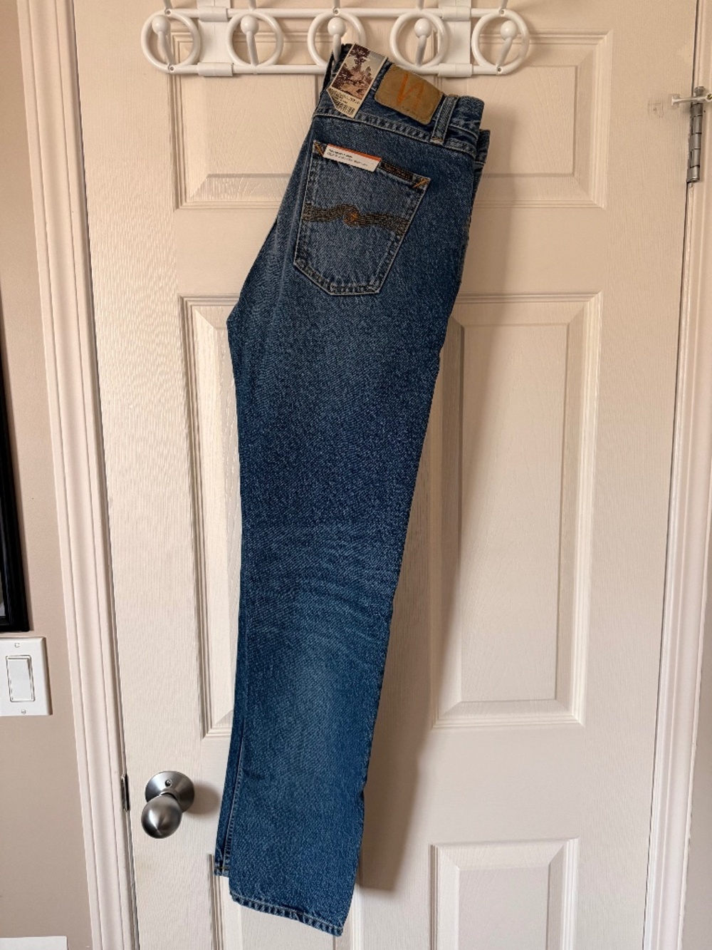 Nudie Jeans Steady Eddie II – Blue Tornado – 29 x 32 – Men’s Jeans NWT